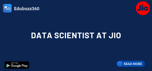 Data Scientist at Jio