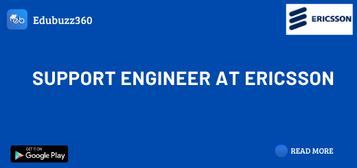 Support Engineer at Ericsson