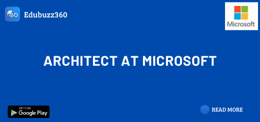 Architect at Microsoft