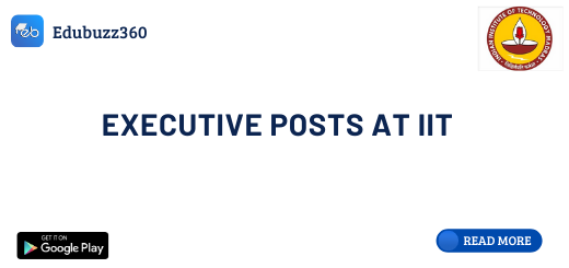 Executive posts at IIT