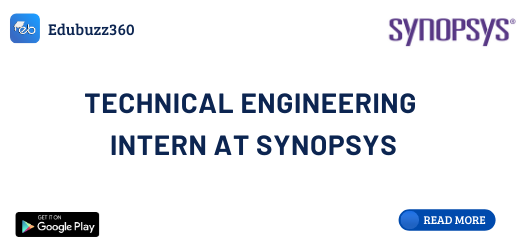 Technical Engineering Intern at Synopsys
