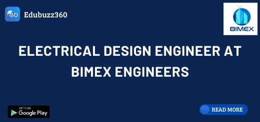Electrical Design Engineer at BIMEX Engineers