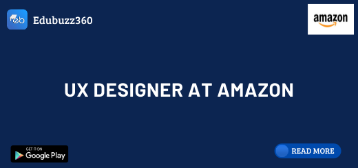 UX Designer at Amazon
