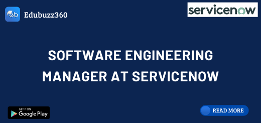 Software Engineering Manager at ServiceNow