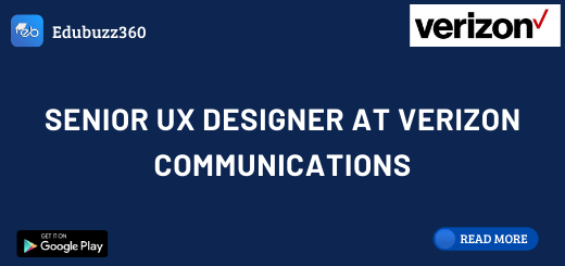 Senior UX Designer at Verizon Communications