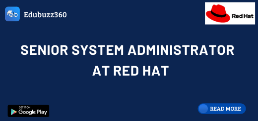 Senior System Administrator at Red Hat