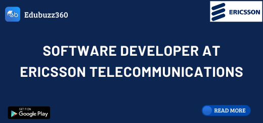 Software Developer at Ericsson Telecommunications