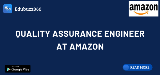 Quality Assurance Engineer at Amazon