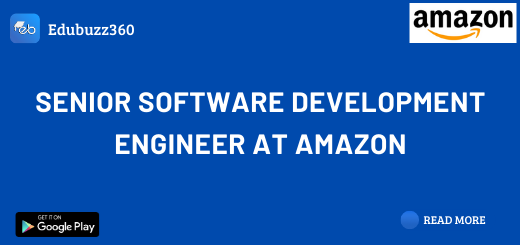 Senior Software Development Engineer at Amazon