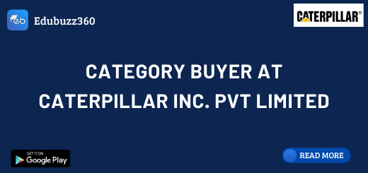 Category Buyer at Caterpillar Inc. Pvt Limited