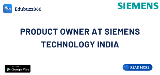 Product Owner at Siemens Technology India