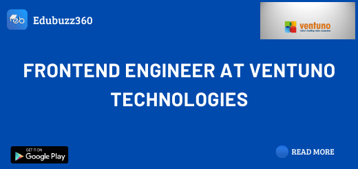 Frontend Engineer at Ventuno Technologies