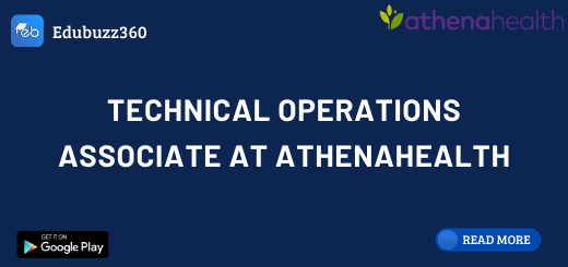 Technical Operations Associate at Athenahealth