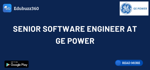Senior Software Engineer at GE Power