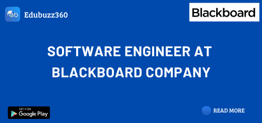 Software Engineer at Blackboard Company