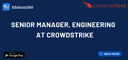 Senior Manager, Engineering at CrowdStrike