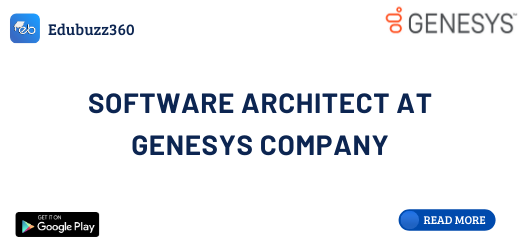 Software Architect at Genesys company