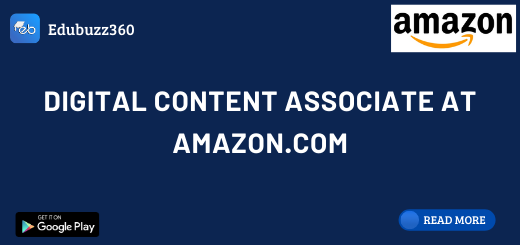 Digital Content Associate at Amazon.com