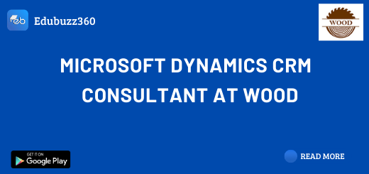 Microsoft Dynamics CRM Consultant at Wood