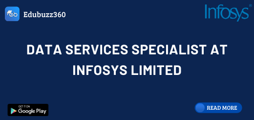 Data Services Specialist at Infosys Limited