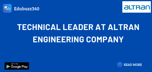 Technical Leader at Altran Engineering Company