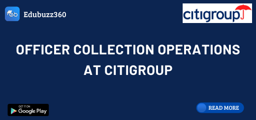 Officer Collection Operations at Citigroup