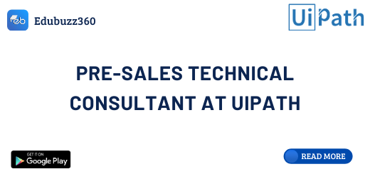 Pre-Sales Technical Consultant at UiPath