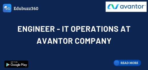 Engineer - IT Operations at Avantor Company