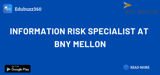 Information Risk Specialist at BNY Mellon