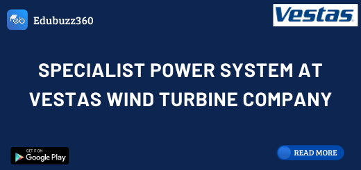 Specialist Power System at Vestas Wind Turbine Company