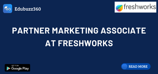 Partner Marketing Associate at Freshworks