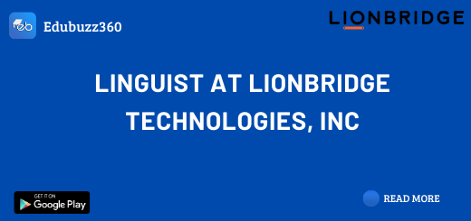 Linguist at Lionbridge Technologies, Inc