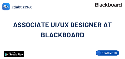 Associate UI/UX Designer at Blackboard