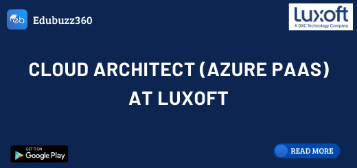 Cloud Architect (Azure PAAS) at Luxoft