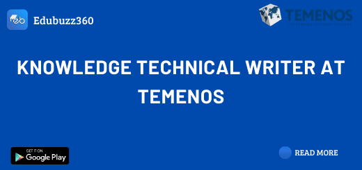 Knowledge Technical Writer at Temenos