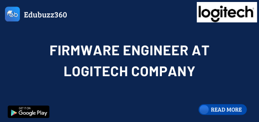 Firmware Engineer at Logitech Company