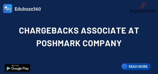 Chargebacks Associate at Poshmark Company