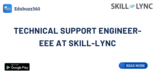 Technical Support Engineer- EEE at skill-lync