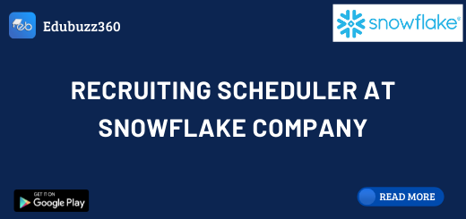 Recruiting Scheduler at Snowflake Company