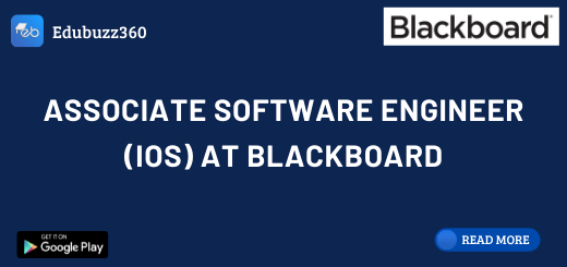 Associate Software Engineer (iOS) at Blackboard